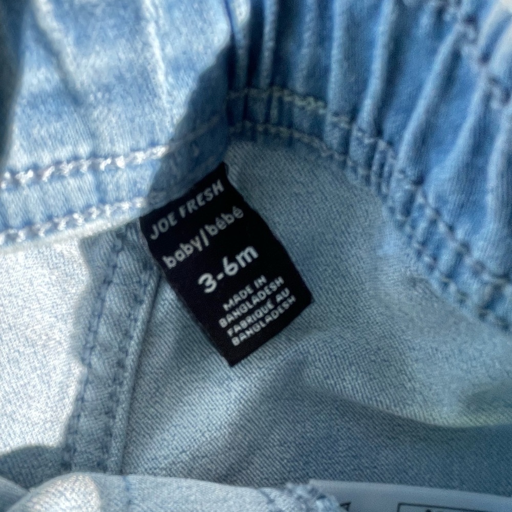 3/$20 Joe Fresh Kids' Blue Jeans with Bunny Knees - Picture 2 of 3